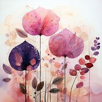 Botanische Serie: violett (2)