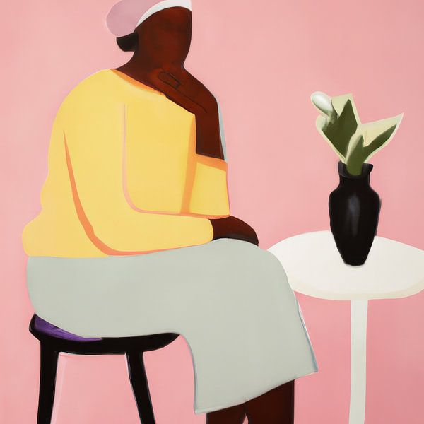 Bohèmehafte Illustration in Pastellfarben von Studio Allee