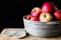 Stilleben von Äpfeln in der Schale