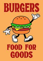 Funny Burgers Food For Goods