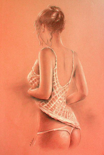 Sexy Girl in Lingerie by Marita Zacharias