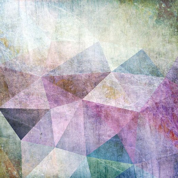 POLYGONS ABSTRACT 2 von Pia Schneider