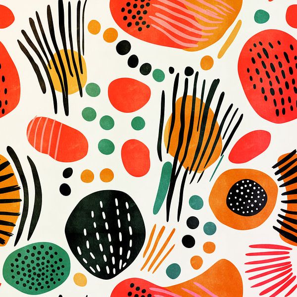 Abstrakte Figuren III von Whale & Sons