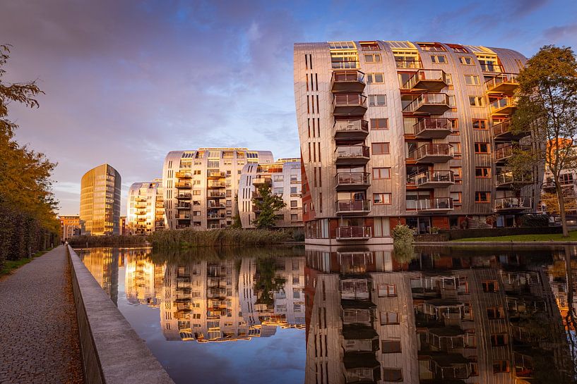 Paleiskwartier Den Bosch Sonnenuntergang von Zwoele Plaatjes