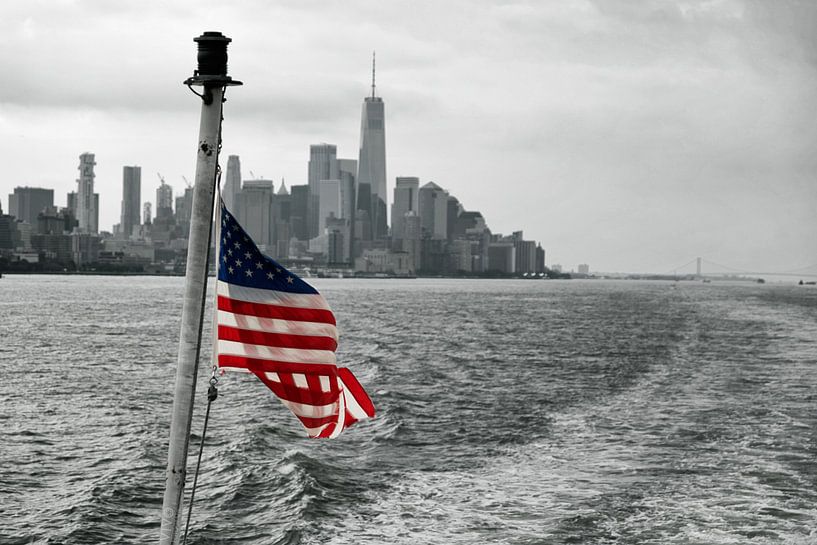 Manhattam vom Hudson River von Vivo Fotografie