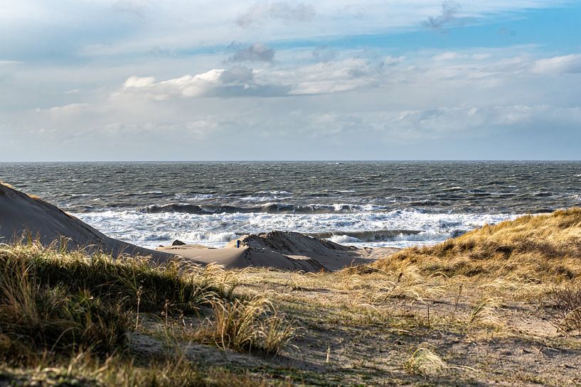 Surfen von den Dünen aus von Sander de jong