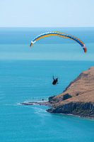 Gleitschirmfliegen mit Aussicht