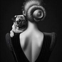Lady and the Pug