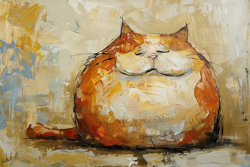 Siesta Sonnenstrahl Gelassenheit von Blickfänger Gemälde