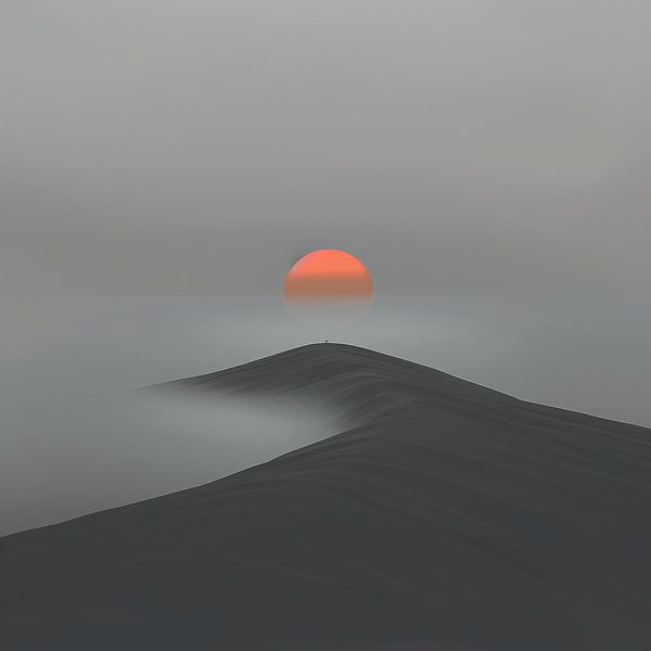 Première étreinte du soleil par Karina Brouwer