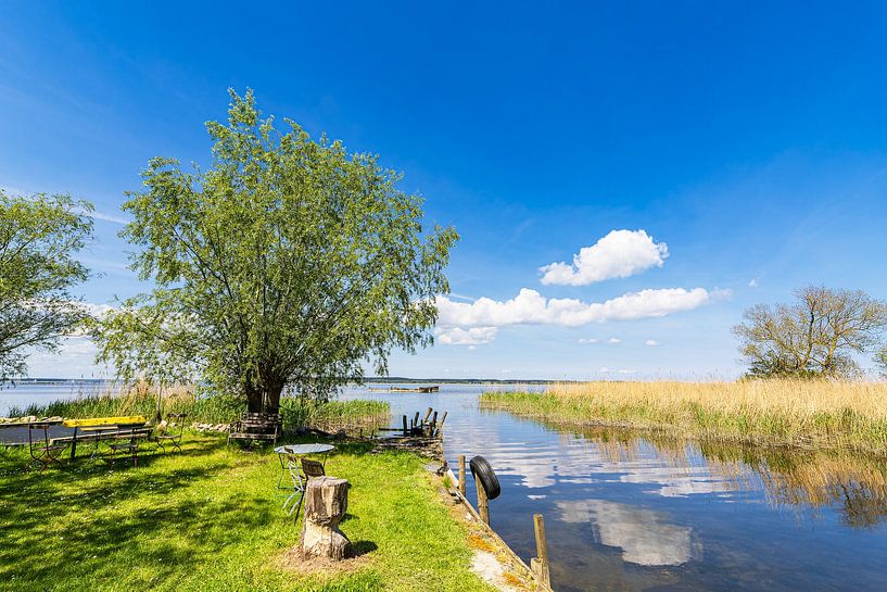 Hafen am Achterwasser in Warthe auf der Insel Usedom von Rico Ködder