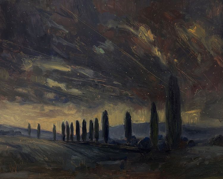 Sterrenochtend van Nop Briex