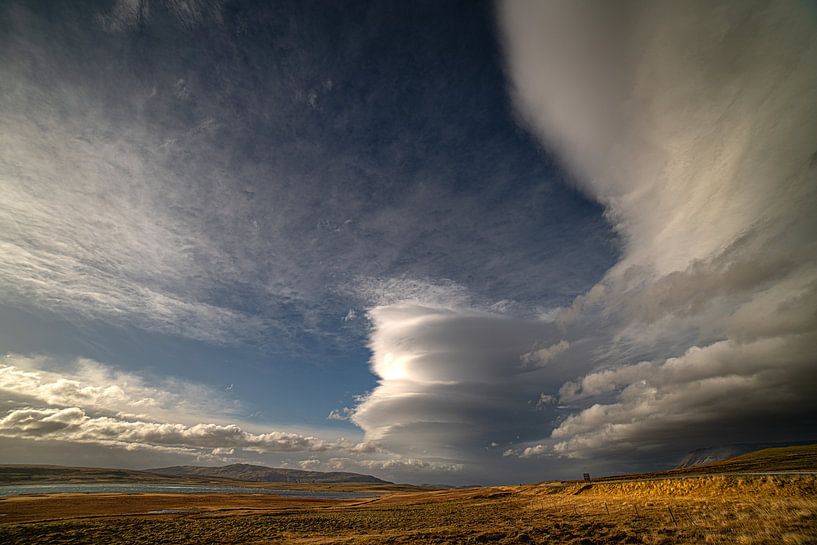 Storm Babet Iceland by Peter Groeneboom