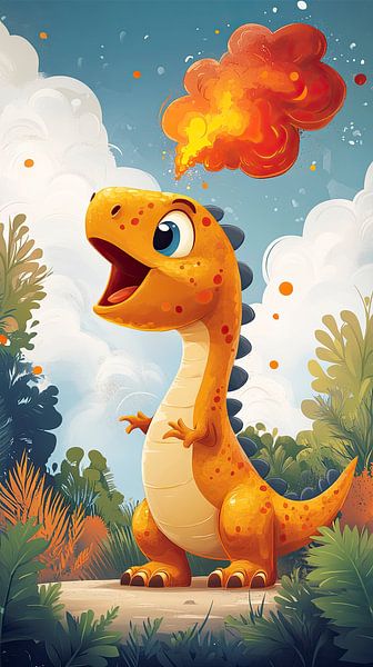 Baby-Dinosaurier von R Pevitanada