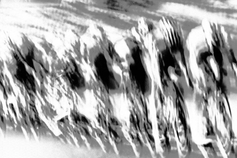 La section cycliste en noir et blanc par Studio Koers