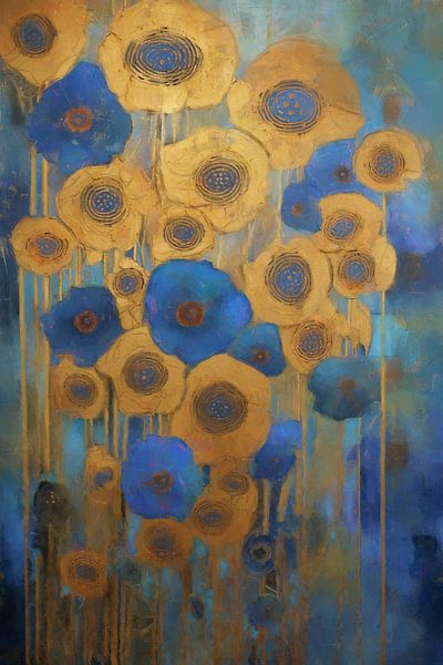 Goldenes Blumenmeer von Whale & Sons