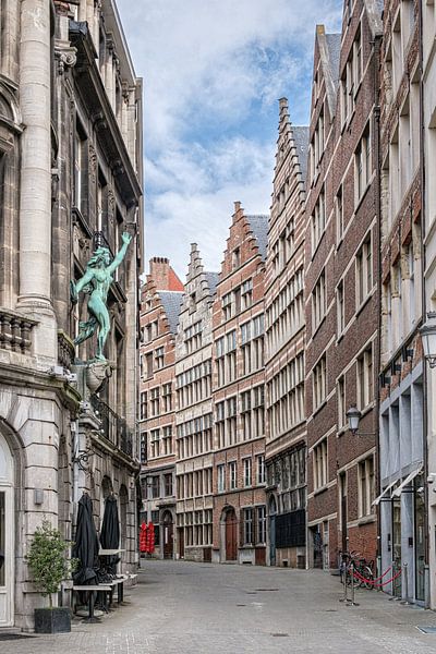 Straße in Antwerpen von Wessel Krul