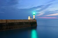 Le phare du Tréport de nuit - Magnifique Normandie