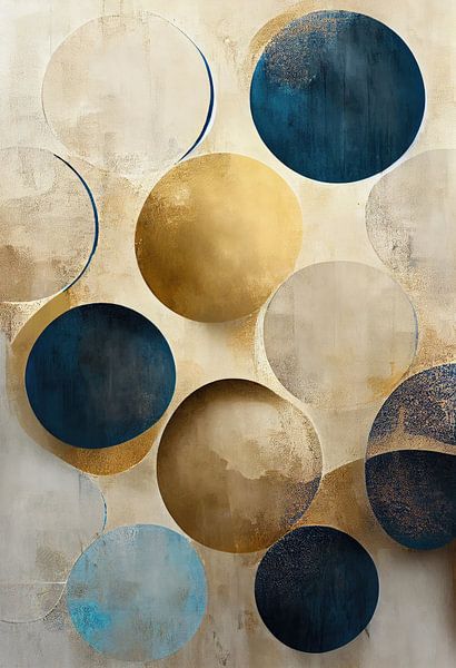 Abstract with circles by Bert Nijholt
