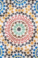 Buntes Mosaik in Marokko