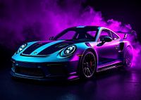 Porsche 911 GT3 RS Neon 3