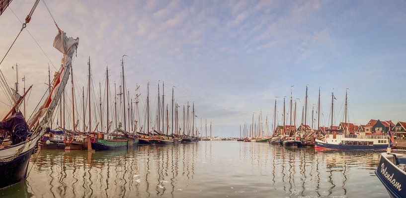 Panoramahafen Volendam von John Leeninga