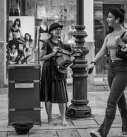 old camera and smile