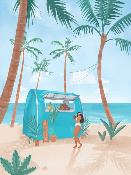 L'été par Petra Lizde