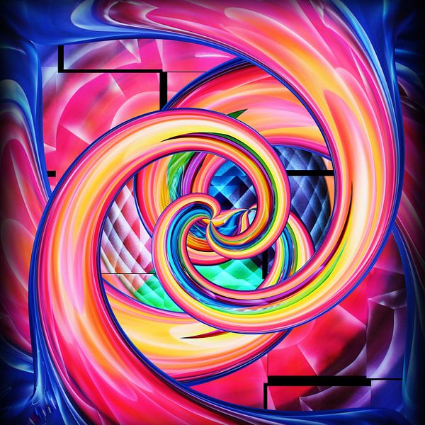 Abstrct in perfection aberrations by Walter Zettl