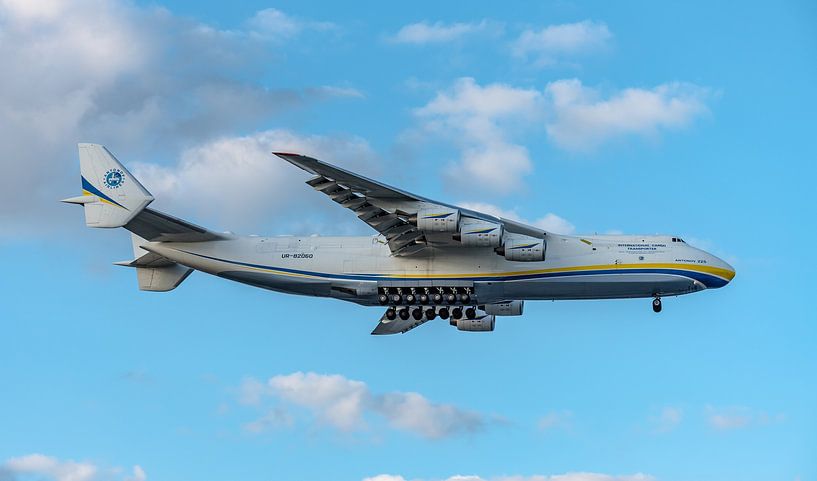 The imposing Antonov AN-225 when she was flying. by Jaap van den Berg