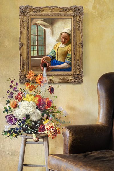 Het Melkmeisje by Marja van den Hurk