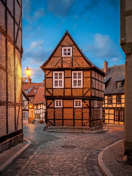 Old town of Quedlinburg, Germany by Michael Abid