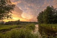 Sonnenuntergang in der Wieden Overijssel
