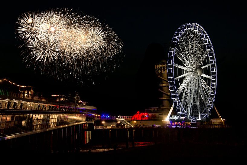 Feux d'artifice de Scheveningen par Henk Langerak