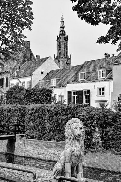 Amersfoort Utrecht Netherlands Black and White by Hendrik-Jan Kornelis