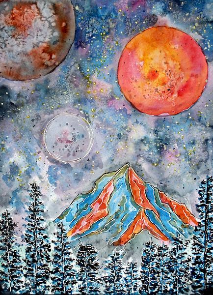 Sternenklare Kalte Nacht von Sebastian Grafmann