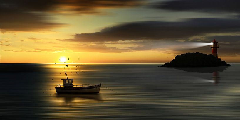 Le soleil se couche par Monika Jüngling