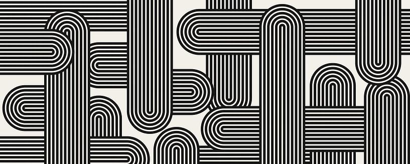 Géométrie grise et noire 1 par Vitor Costa