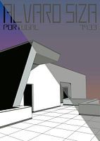 Alvaro Siza 4 - Sunset & Grey Triangle