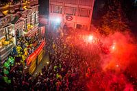 Huldiging Roda JC op de Markt in Kerkrade na winnen finale Play-Offs