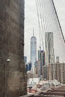 One World Trade Center en een beveiligingscamera