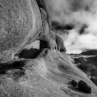 Roches majestueuses à Spitzkoppe (Namibie).