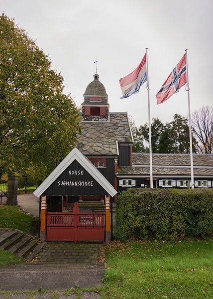 Église des marins norvégiens à Rotterdam par Charlene van Koesveld