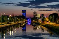 Eindhovensch Kanaal view to the centre of Eindhoven