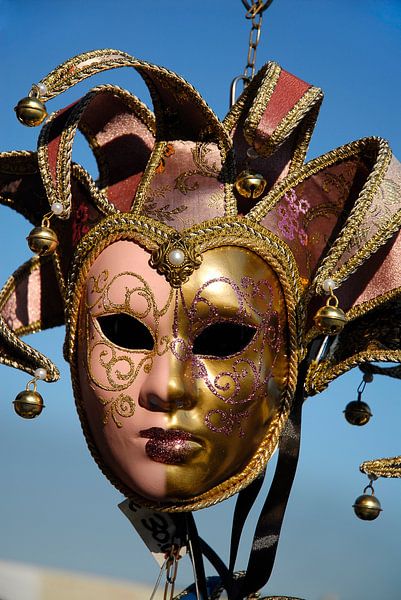 Venetian mask by Tom River Art