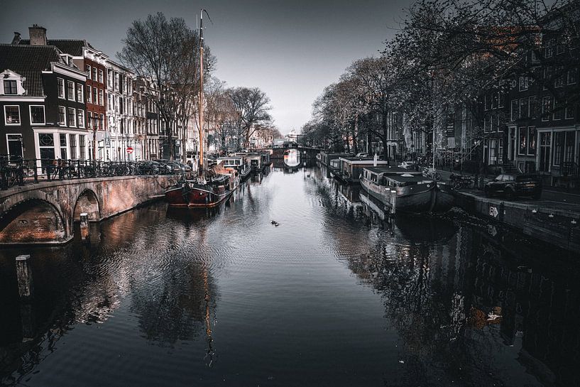 Amsterdam in black and white von Thilo Wagner