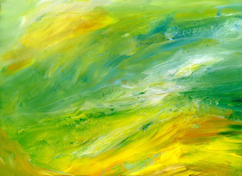 Vert Jaune Blanc par Claudia Gründler