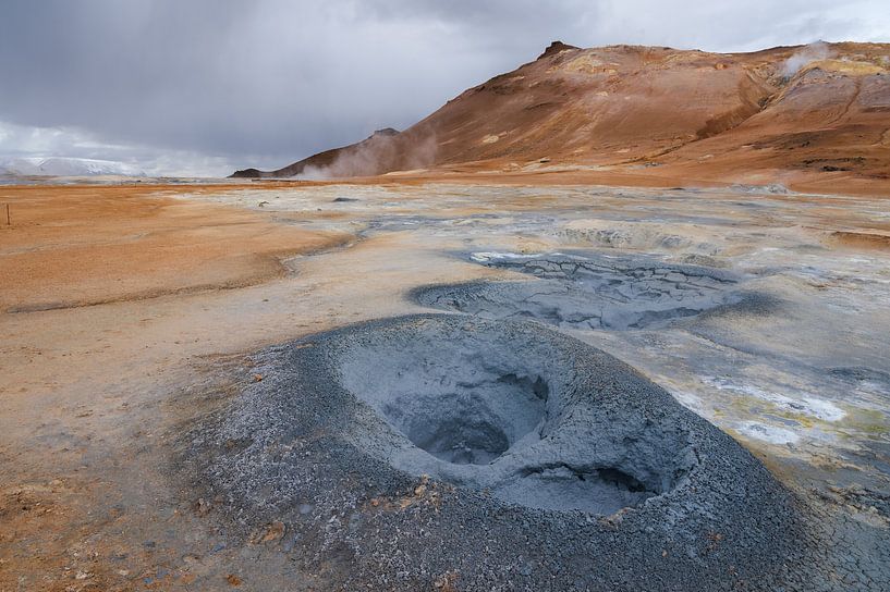 Námaskarð geothermal area in Iceland by Tim Vlielander