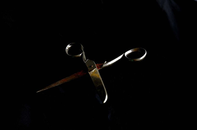 ciseaux rouillés par Ger Nielen