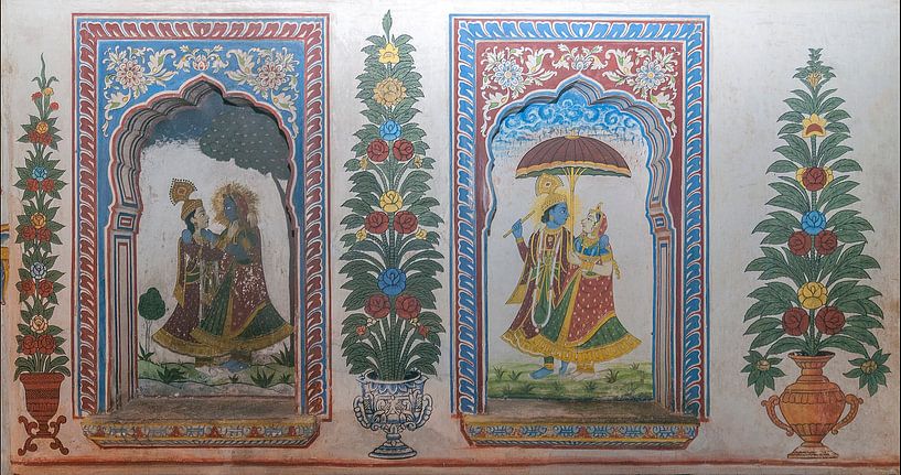 Nawalgarh: Podar Haveli Museum von Maarten Verhees